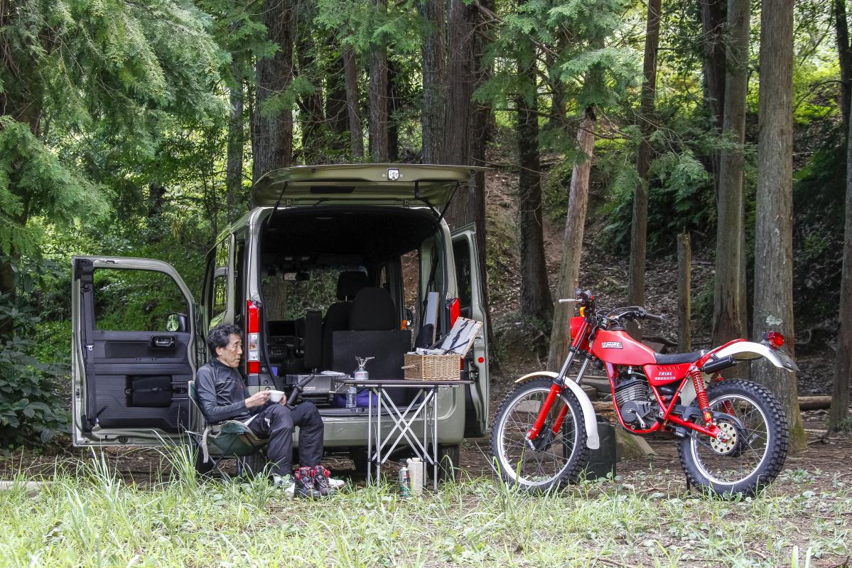 ホンダn Vanにトライアル車を積んで ふらりと千葉まで バイク実用レポート Motorfan 自動車情報サイト 新車 中古車 Carview