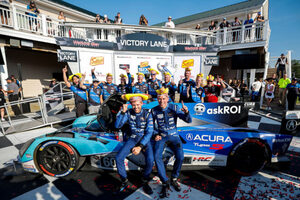 ラスト1周の逆転劇でアキュラ2連勝。60号車が大雨、酷暑、クラッシュ続出のグレン6時間を制す／IMSA