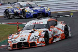【SUPER GT 500 第4戦】雨雲迫る富士を制したのは1号車！au TOM’S GR Supraの“レース１”をレポート