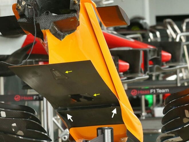 F1スペインGP技術解説（2）：マクラーレンの三つ鼻ノーズの気になる裏側