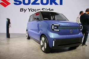 軽EV「Vision e-Sky」を世界初公開。スズキが描く「人々に寄り添う」モビリティの未来像【JMS2025】