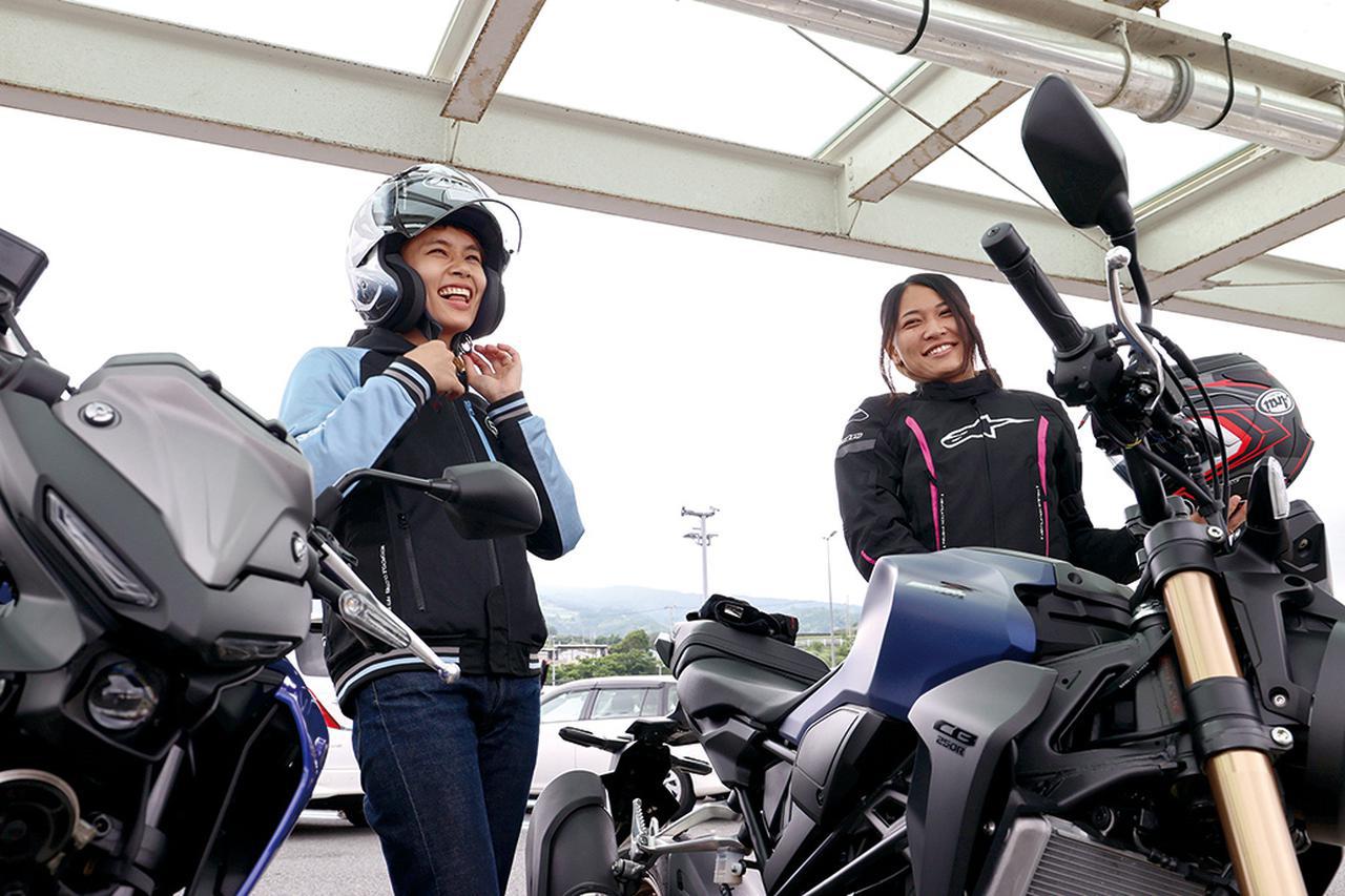 目的は富士宮焼きそば ヤマハ Mt 25 とホンダ Cb250r でゆくオートバイ女子部ふたりの250ccツーリング Webオートバイ 自動車情報サイト 新車 中古車 Carview