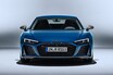 アウディ、本格スポーツR8の改良モデルを披露。約50％のパーツをレースカー仕様と共有