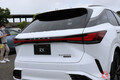 レクサス新型SUV「RX F SPORT Performance」実車初公開！ 豪華仕様をヒッソリ展示！ 存在感スゴイモデルとは