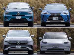 ボルボ最新BEV「C40リチャージ」と3台の好敵手。UX300e × EQA250 × テスラモデル3【特集：ボルボのBEVとPHEV(2)】