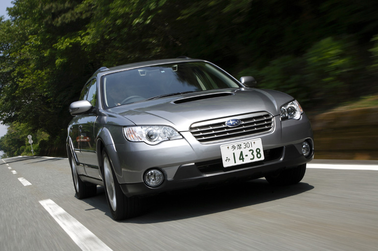 レガシィ08モデルに試乗 アウトバック25XTに注目