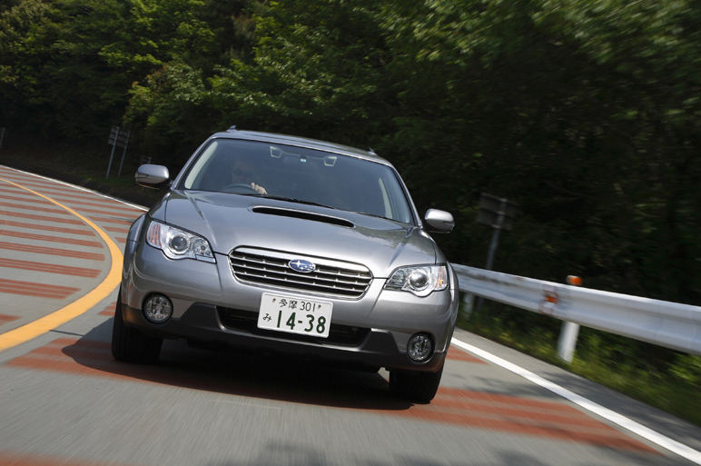 レガシィ08モデルに試乗 アウトバック25XTに注目