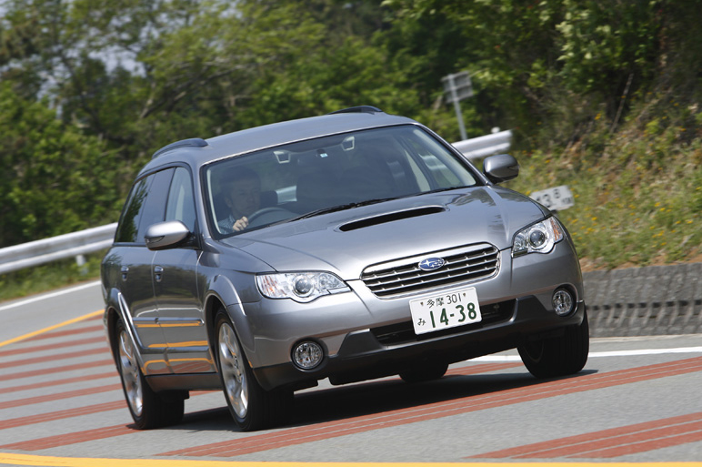 レガシィ08モデルに試乗 アウトバック25XTに注目