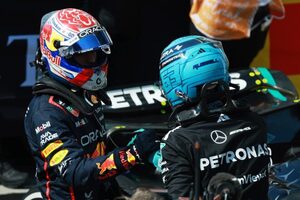 フェルスタッペン2位「ペースが足りず、タイヤの状態も悪かったから、優勝を狙うのは無理だった」