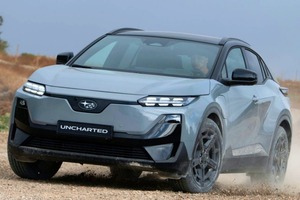 第1印象かなりイイ！　スバル・アンチャーテッドへ試乗　342psの四駆　トヨタC-HR＋が兄弟
