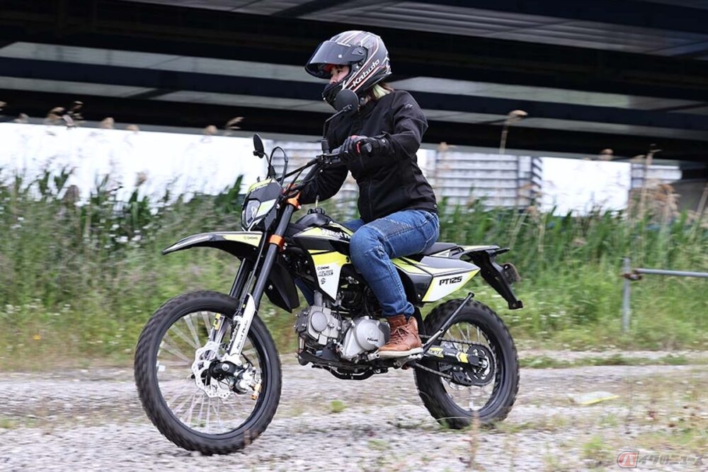 公道走行可能で30万円以下 125ccオフロードバイクnicot Motorcycle Pt125 の実力は バイクのニュース 自動車情報サイト 新車 中古車 Carview