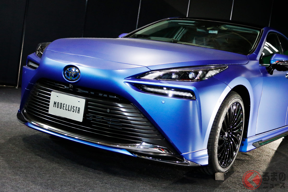 高級スポーツセダン登場 トヨタ新型 ミライ にカスタム仕様を設定する理由とは くるまのニュース 自動車情報サイト 新車 中古車 Carview