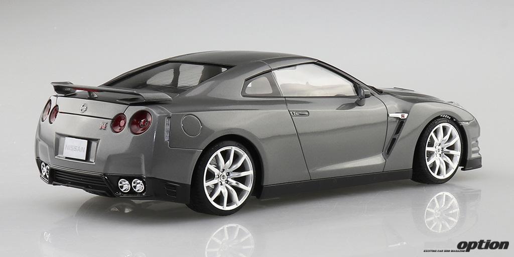 今なら オフで予約可能 アオシマからr35gt Rの塗装済みプラモデルが登場 Web Option 自動車情報サイト 新車 中古車 Carview