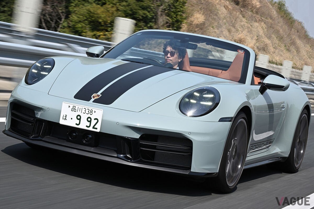 快適性向上で“優雅さ”際立つ！ 進化したポルシェ「911カレラカブリオレ」の走りとは？ スイッチひとつで“野生”が顔を出す「キャラ変」も印象的