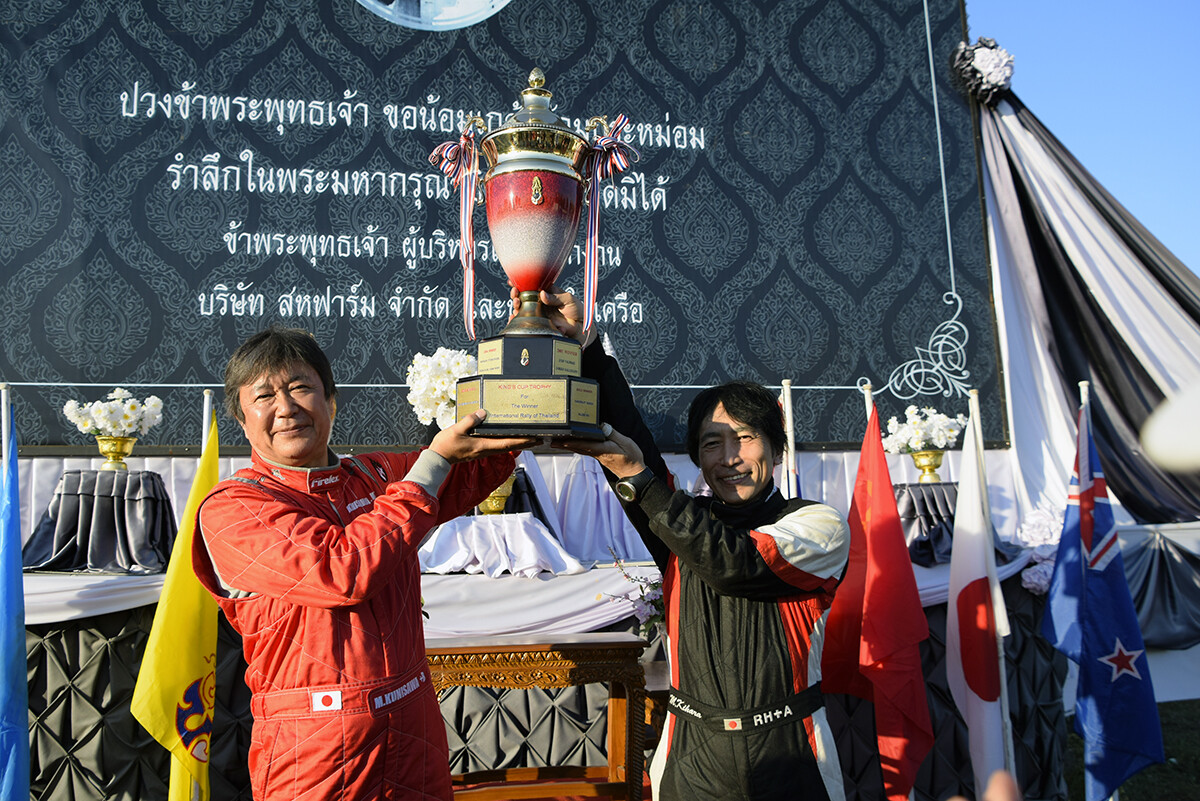 【タイラリー速報】国沢光宏さんがキングスカップで総合優勝を飾る！