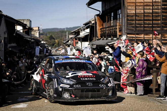 トヨタGRヤリス3台の首位争いがさらに接近。“ヒョンデの新星”も追い上げ開始【SS10後結果】