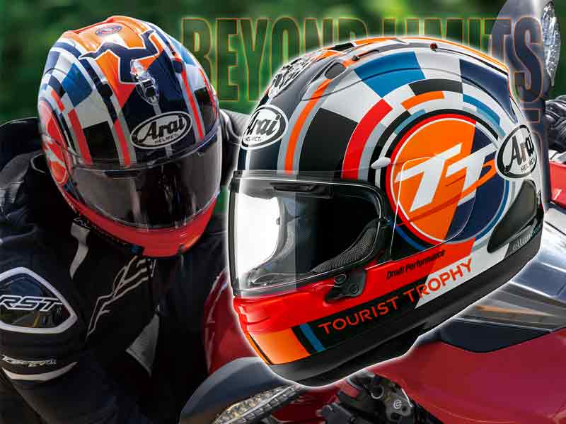 アライ、マン島TTレース公認ヘルメット『RX-7X IOM-TT22』を期間
