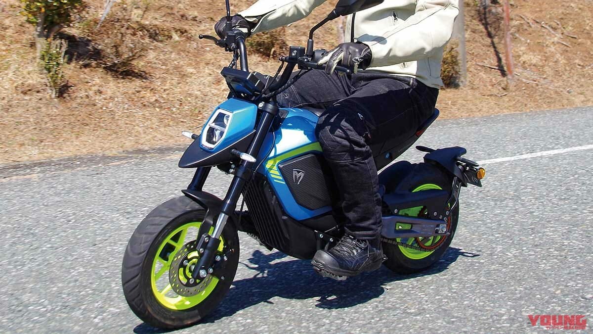 人間工学に基づいた電動バイク「MINO」試乗インプレッション【こんな”電動ミニモト”待ってました!】