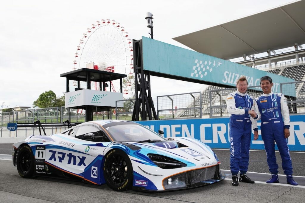 鈴鹿10時間に向け、ミカ・ハッキネンがマクラーレン720S GT3をテスト