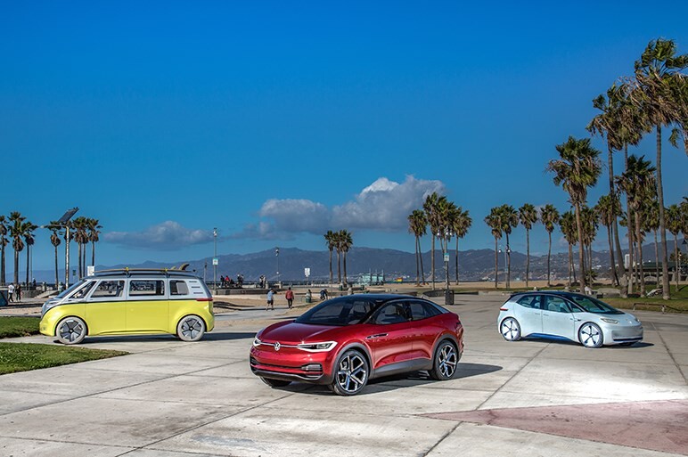 2020年から市販されるVWの電気自動車3兄弟に一気乗りする
