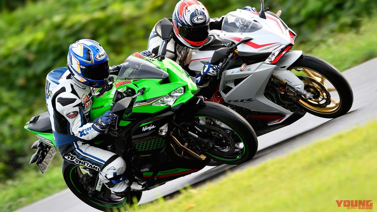 ニンジャzx 25r実測対決 ライバル3番勝負 2 Vs 2気筒cbr250rr Webヤングマシン 自動車情報サイト 新車 中古車 Carview