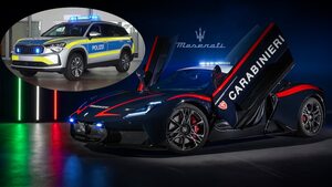 【イタリアとドイツのパトカー】イタリア警察は「マセラティ MCPura」ドイツは「シュコダ コディアック」を購入