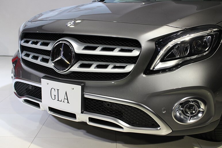 コンパクトSUVのGLAがマイナーチェンジ。スタート価格は398万円からに
