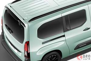 新「“3列7人乗り”ミニバン」発表！ 全長4.7mの「ちょうどイイサイズ」に“スライドドア”を採用！ 5人乗りもある特別色のシトロエン「ベルランゴ」登場