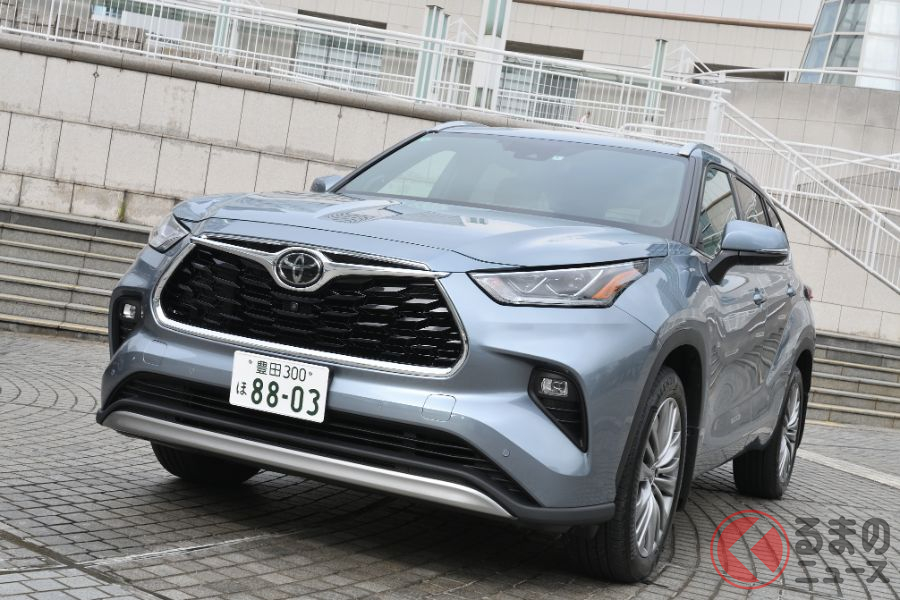 日本導入はある トヨタ3列suv ハイランダー 未発売モデルを公道で味わってみた くるまのニュース 自動車情報サイト 新車 中古車 Carview
