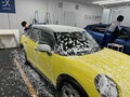 汚れの密着を防ぎ雨が降るたびに汚れが落ちるコーティングの「エコダイヤキーパー」を施工しました！【吉田由美の新・MINIミニ大作戦】
