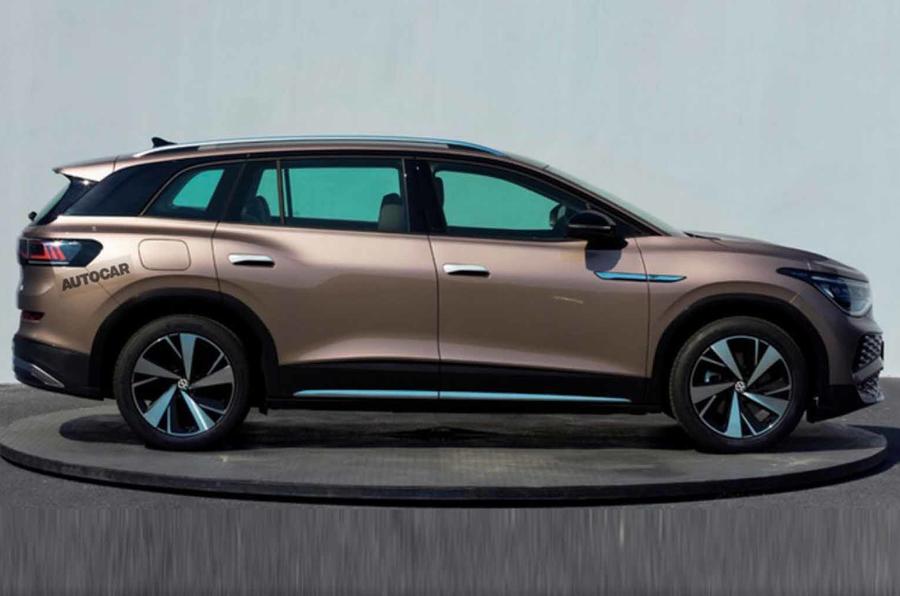 7人乗りの大型ev フォルクスワーゲン Id 6 スタイリングが明らかに 特許画像リーク Autocar Japan 自動車情報サイト 新車 中古車 Carview