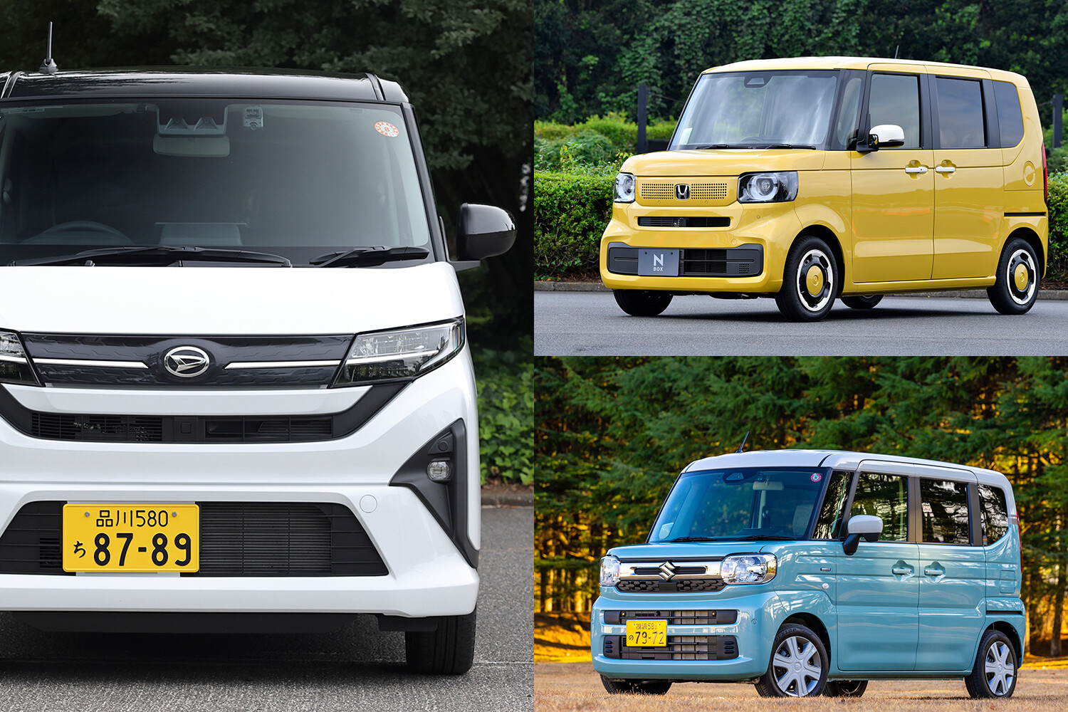 軽自動車の販売ランキングは近年にない激戦！　N-BOX・スペーシア・ムーヴのトップ争いの行方
