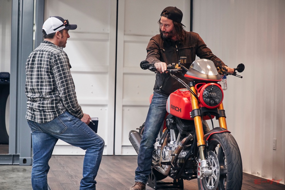 キアヌ リーブスに直撃インタビュー ハリウッド俳優が作った超こだわりバイク アーチ モーターサイクル とは モーサイ 自動車情報サイト 新車 中古車 Carview
