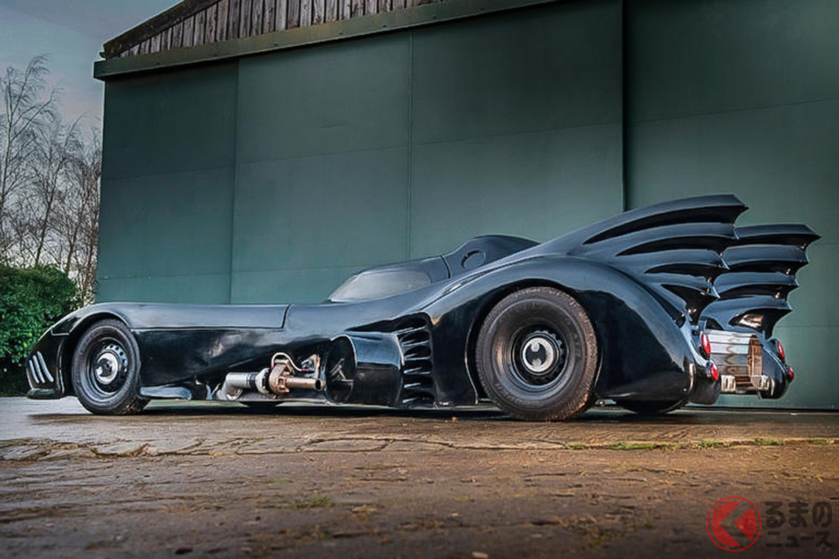 バットマンの愛車が400万円で手に入る 公道を走行可能な バットモービル とは くるまのニュース 自動車情報サイト 新車 中古車 Carview