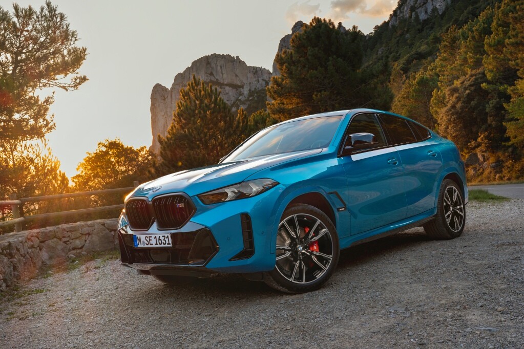 BMW 新型「X6」発表 48Vマイルドハイブリッド搭載＆デザイン刷新