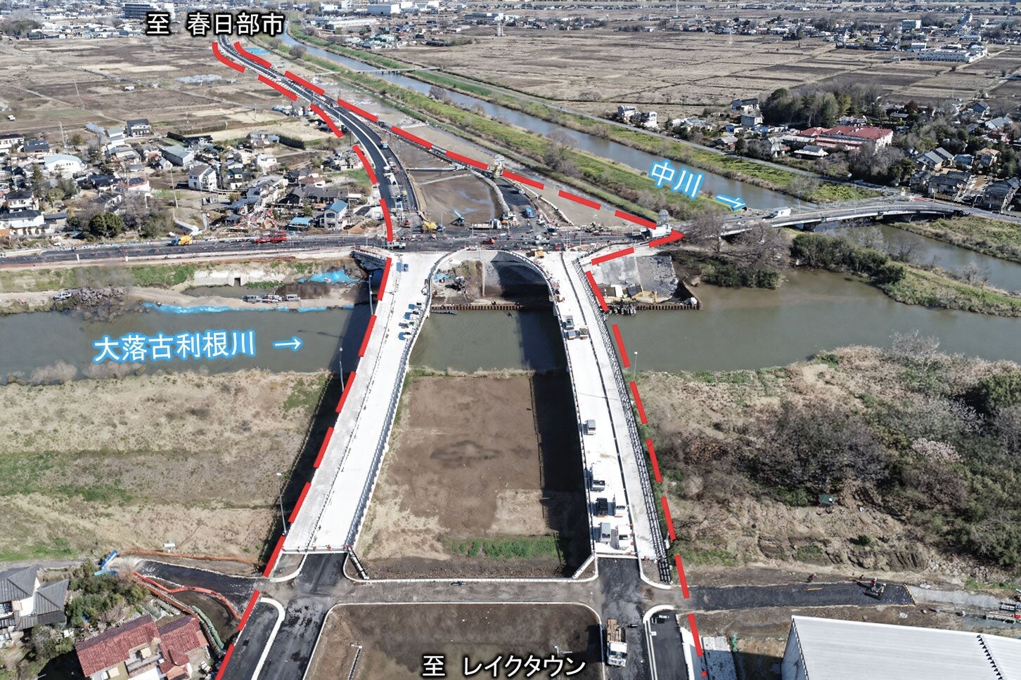 国道4号東埼玉道路の新区間が6月1日に開通！ 吉川市川藤～松伏町田島の延伸でアクセス性が向上【道路のニュース】