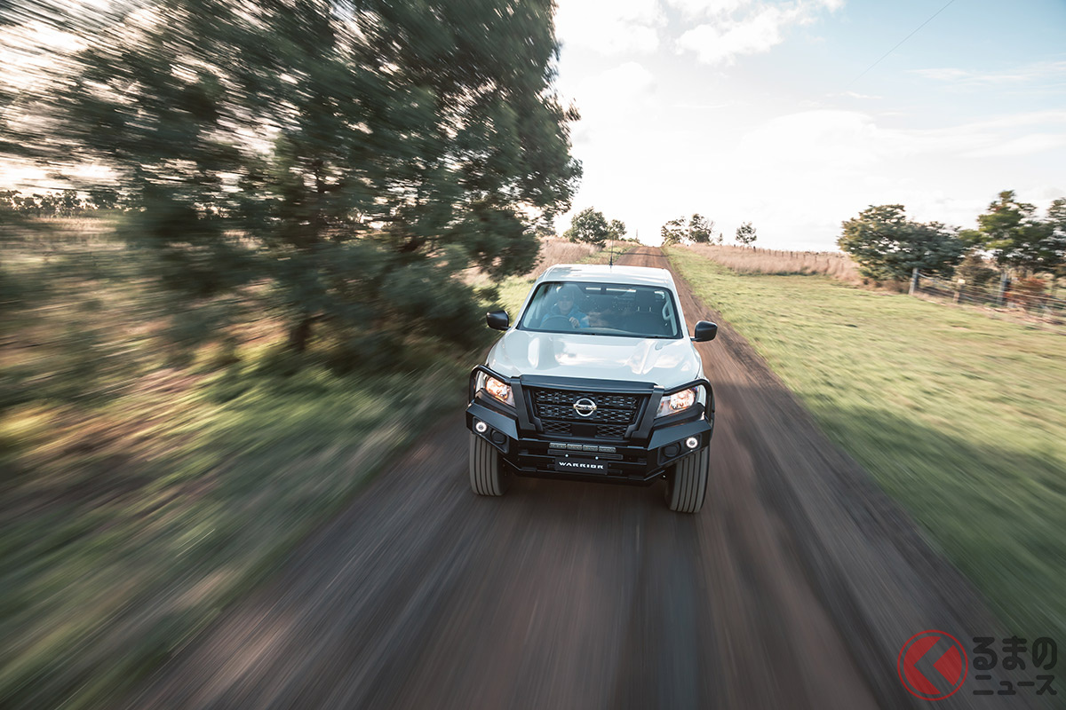 日産の本気ゴツ4wd 新型 ナバラ Sl ウォーリアー 初公開 豪州らしいド迫力ブルバー装備 8月に現地で発売へ くるまのニュース 自動車情報サイト 新車 中古車 Carview