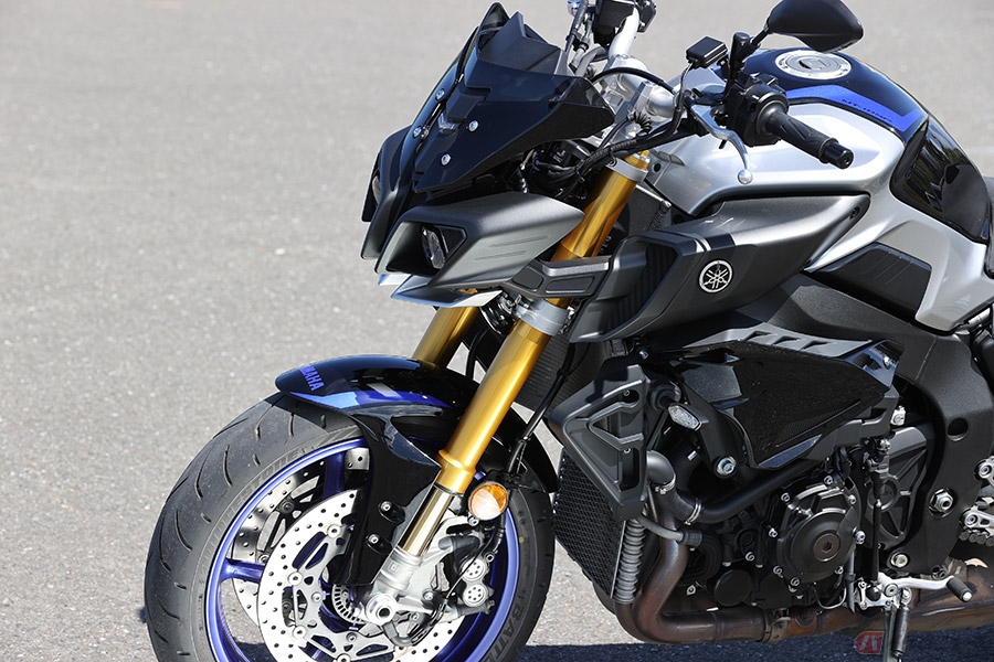 大型スポーツネイキッドのヤマハ Mt 10 Sp 高いレベルのスポーツ性能をツーリングでも味わえるチューニングに バイクのニュース の写真 自動車情報サイト 新車 中古車 Carview