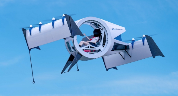 まさに空飛ぶゴンドラ！2023年の実現に向けてエアロネクストが開発中のエアモビリティコンセプト「Next MOBILITY」