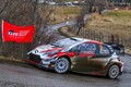 WRCモンテカルロ：競技2日目、トヨタがワン・ツー体制構築。王者タナクは高速クラッシュでリタイア