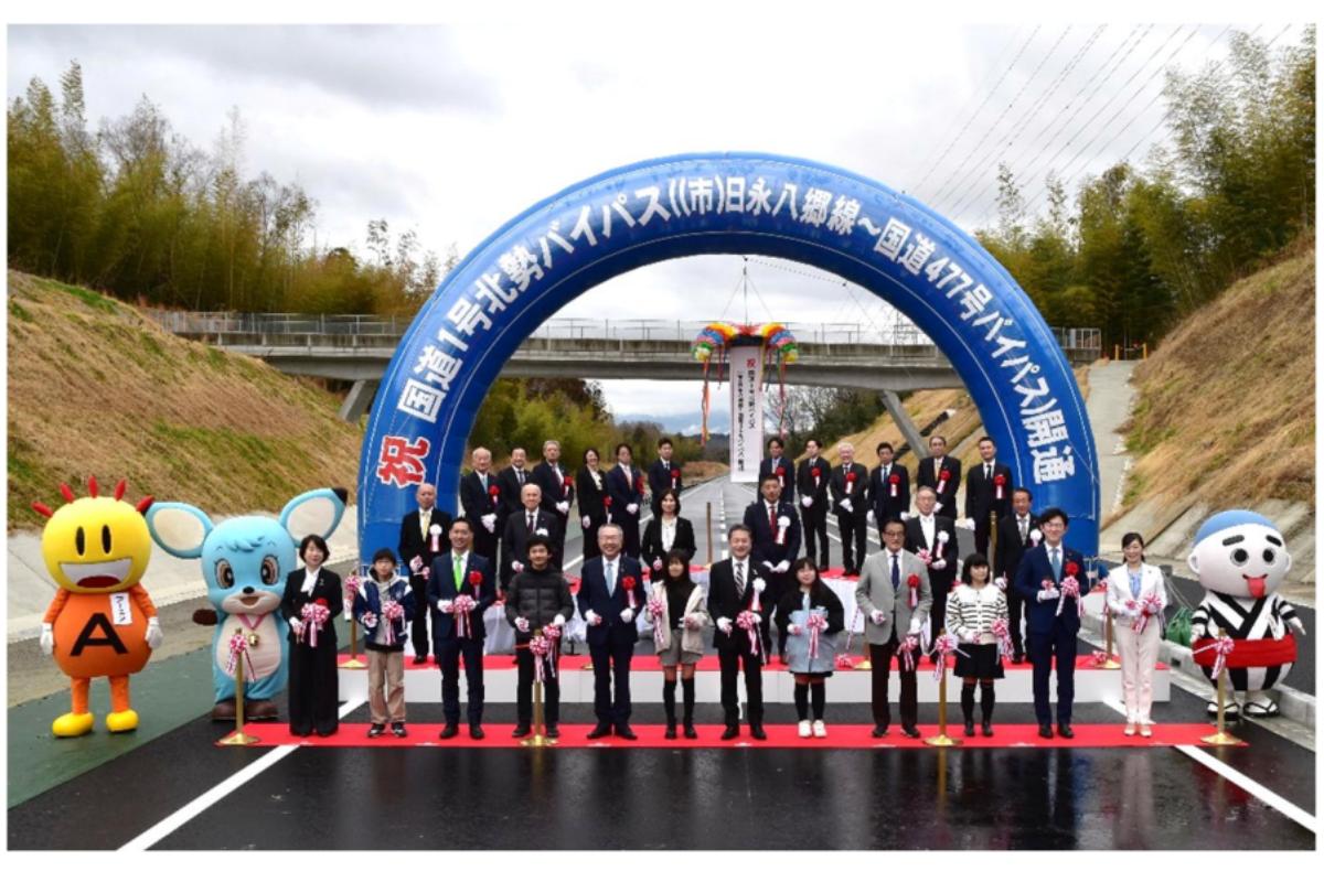 国道1号「北勢バイパス」開通！ 「名四渋滞」迂回でみえ川越から伊勢まで直通!? 「南海トラフ」対策＆「中部の主要工場地帯」に便利な“すごい道路” 3月開通の効果とは？