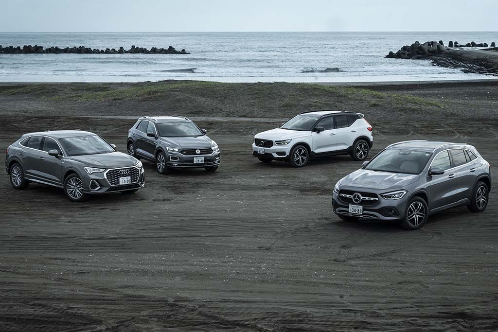 比較試乗 メルセデス ベンツ Gla Vs ボルボ Xc40 Vs Vw Tロック Vs アウディ Q3スポーツバック 最新の欧州コンパクトsuvが集結 どれがいい どれもいい Le Volant Carsmeet Web 自動車情報サイト 新車 中古車 Carview