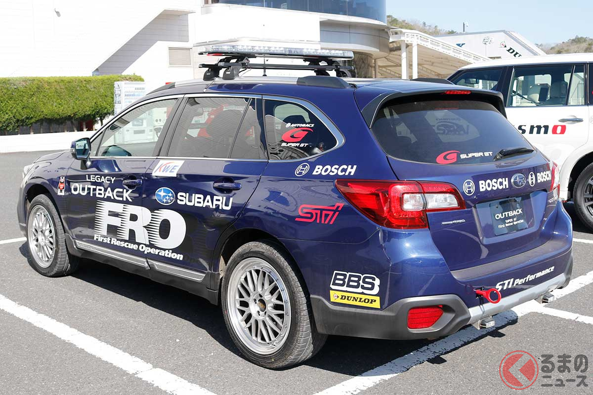 日本未発売のスバル アウトバック を目撃 水平対向6気筒のfro車両とは くるまのニュース 自動車情報サイト 新車 中古車 Carview