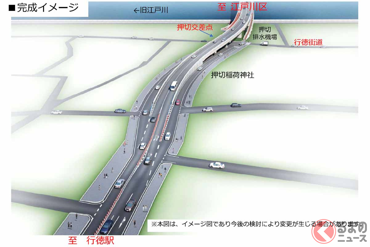 東京・千葉の都県境に新たな橋！ 8km離れた市川橋～今井橋の間に架かる「旧江戸川橋梁」事業着手