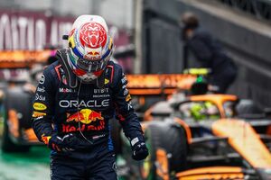 フェルスタッペン、17番手からの劇的F1サンパウロGP優勝に喜び爆発「僕の感情はジェットコースター並み」