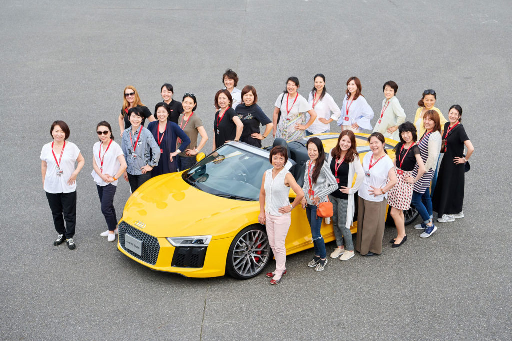 アウディ、日本初の女性向けイベント「Audi women’s driving experience」を開催