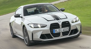 BMW『M4クーペ』改良新型、直6ツインターボは530馬力に強化