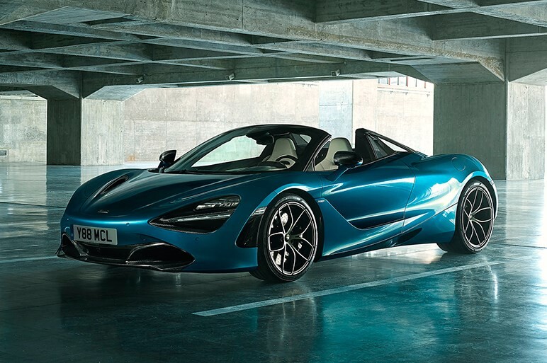 マクラーレン「720S スパイダー」発表。重量の増加を最小限にとどめオープン化