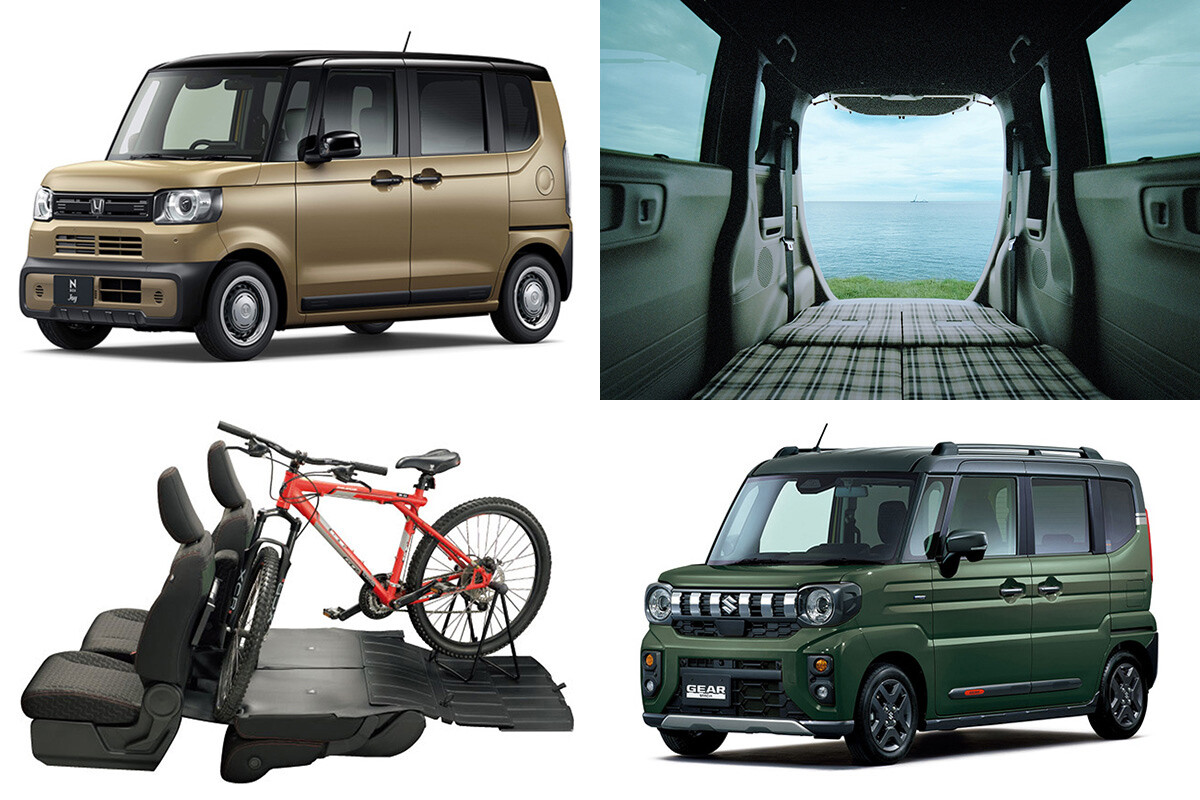【比較】アウトドア系スーパーハイトワゴンの元祖「スペーシアギア」と新星「N-BOXジョイ」が、似て非なる2台と言える理由