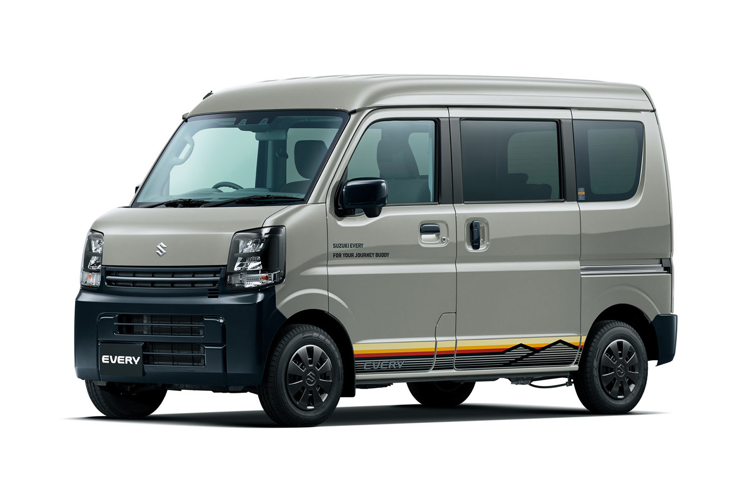 【スズキ謹製アウトドア仕様登場】「エブリイ」の特別仕様車「Jリミテッド」発売。ブラック加飾で標準車と差別化